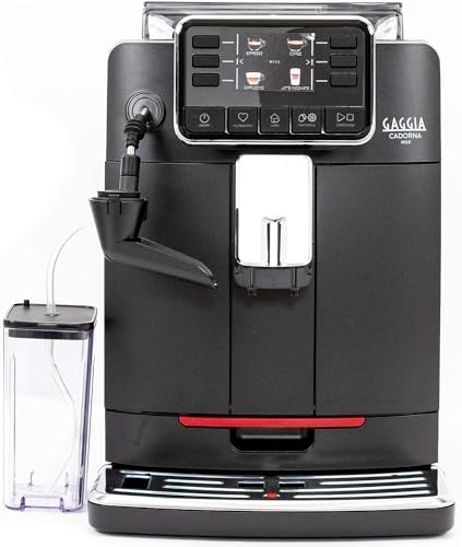 Gaggia RI8749/01 Naviglio Milk – Kaffeevollautomat, für Espresso und Cappuccino, Kaffeebohnen, 15 bar, 1850 W, schwarz, mit automatischem Cappucino CAPPINCUP, 100 % Made in Italy von Gaggia