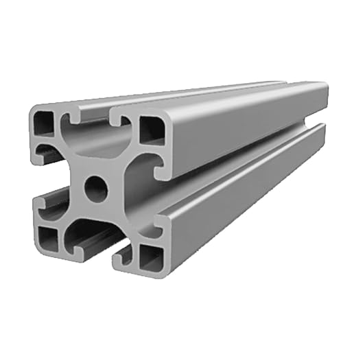 Gal Industrial Alu Profil 40x40 mm stark | 120 cm Konstruktionsprofil superstark Aluminium Montageprofil Typ R | Aluminium Profil kompatibel mit AlClipTec für Bosch Item von Gal Industrial