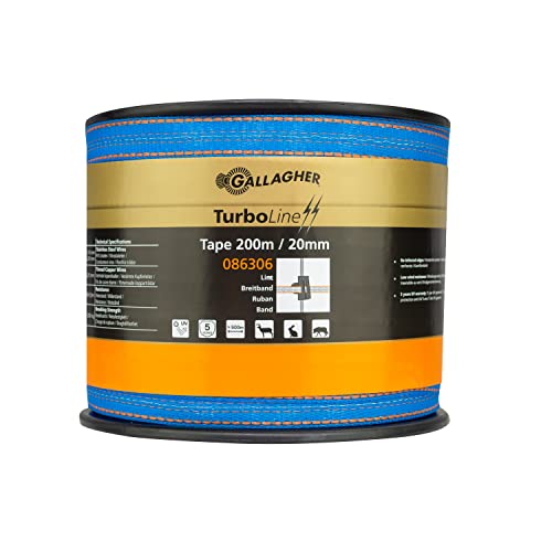 200 m/20 mm Gallagher Weidezaunband TurboLine (blau) von Gallagher