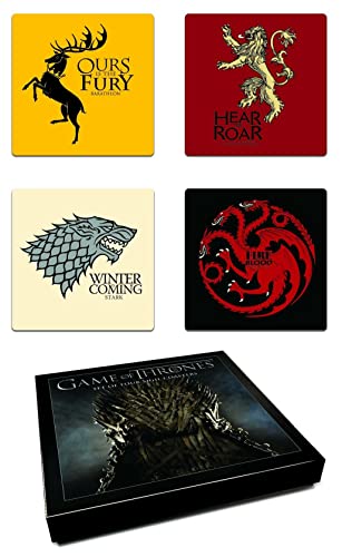 Game of Thrones Sigil Coasters Set von SD TOYS