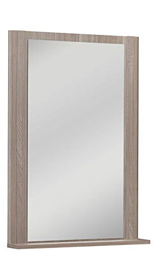 Gami Spiegel, Holz, Beige, 10 x 60 x 86 cm von Gami