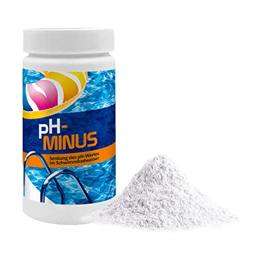 Gamix Regulierung des pH- im Schwimmbadwasser | Ph Minus Pool | Granulat zur optimalen pH-Wert Stabilisierung | 1,5 kg von Gamix