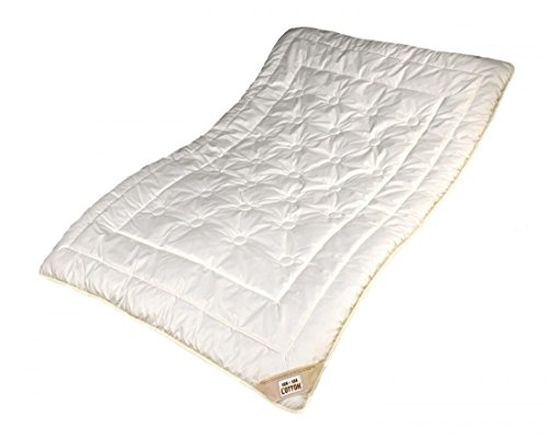 Garanta Duo-Warm Steppbett Bettdecke Cotton für Kinder Größe 100 x 135 cm - 100% Baumwolle aus biologischem Anbau von Garanta