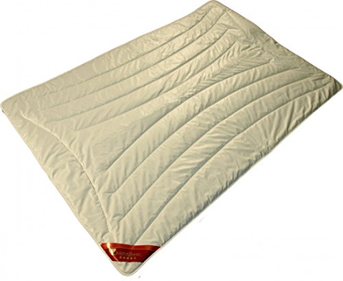 Garanta Steppdecke 135 x 200/1800 g Warme Trio-Bettdecke für den Winter - Steppbett Decke - Füllung 100% Kamelhaar von Garanta