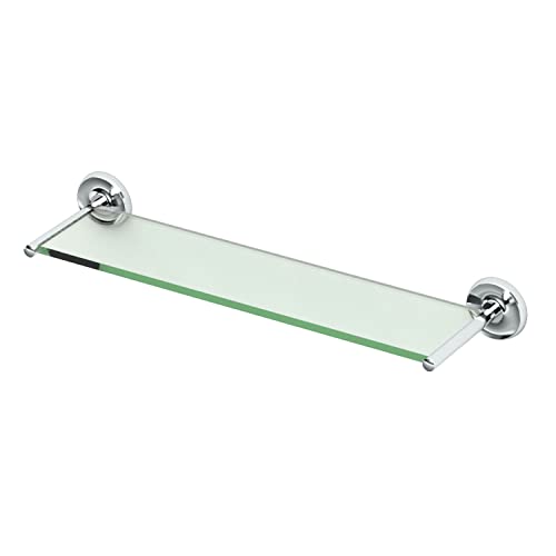 Gatco Desinger II Glass Shelf Glasregal, Glas, Chrome von Gatco