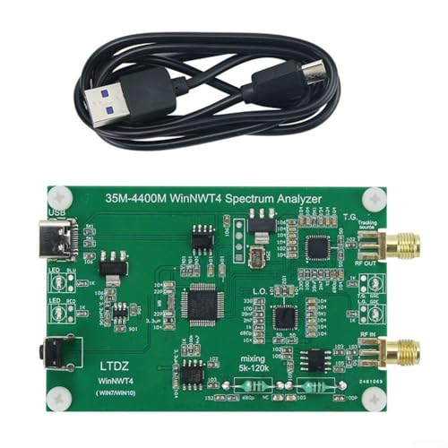 Gbtdoface 1 x Spektrumanalysator-Modul, LTDZ_35M-4400M USB-Spektrumanalysator-Modul, Spektrum-Signalquelle von Gbtdoface
