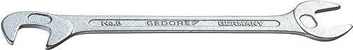 GEDORE Doppelmaulschlüssel 4,5 mm, Präzisions-Stahlwerkzeug, Robust, Made in Germany, Profi-Handwerkzeug für Industrie & Handwerk von GEDORE