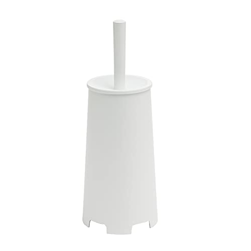 Gedy G-Oscar Stand-WC, Farbe Weiß, glänzend, 35 x 13 x 13 cm, Gewicht 0,396 kg, WC-Bürste mit Borsten aus thermoplastischen Harzen, 2 Jahre Garantie, Design R&S, einzigartig von Gedy