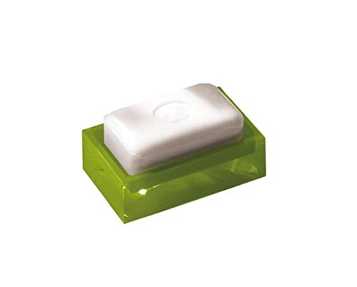 Gedy - Porte Savon Plastic VERT ACIDE Rainbow - Gedy - G-RA110400200 von Gedy