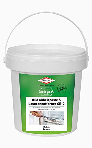 Geiger Chemie Nr. 03 Abbeizpaste & Lasurenentferner 700ml Eimer von Geiger Chemie