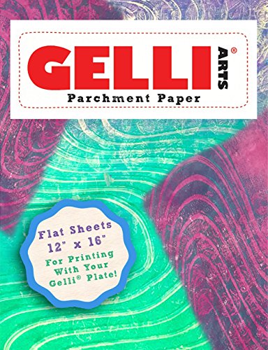 Gelli Arts Pergament, Papier, weiß, 48,2 x 33 x 0,4 cm von Gelli Arts