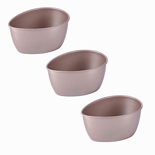 3 Stück Eier mikrowellen kocher, Eierkocher Eierdampfer, Eier-Pochier-Tassen, Eier-Pochierbecher, pochierte Eier Machen, Pochierte Eiermacher Cups von Generic