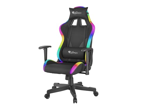 Genesis Trit 600 RGB Gaming Stuhl, Akazie, Multicolour, One Size von Genesis