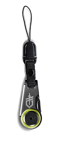 Gerber Mini-Taschenmesser, GDC Zip Blade, Mit Quick Release Clip, Klingenlänge: 1,4 cm, 7Cr17MoV Stahl, Edelstahlgriff, 31-001742 von Gerber