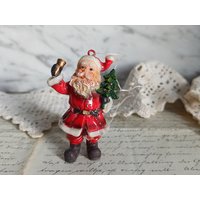 Weihnachtsmann Aus Porzellan/Porzellanfigur Für Weihnachten Christbaumschmuck von Gernewieder