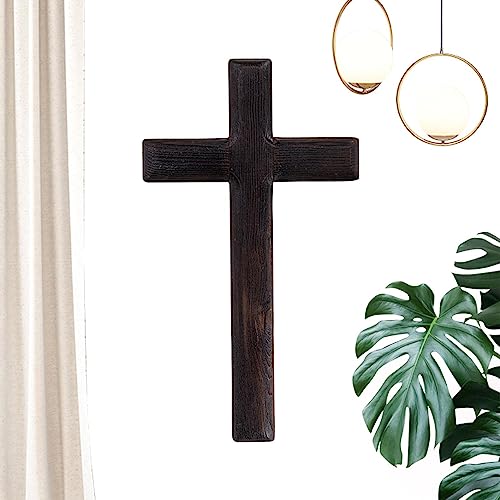 Wandkreuz aus Holz | Holzkreuz zum Segen halten - Tragbares Handkreuz für Geschenke, Prüfung, Beten, Zuhause, Kirche, Dekoration, Raum, Meditation Geruwam von Geruwam