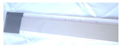 Abschlußkappe für Fensterbänke, InStyle-Blende Type 4 braun VE1 ca. 4 cm breit von Getalit
