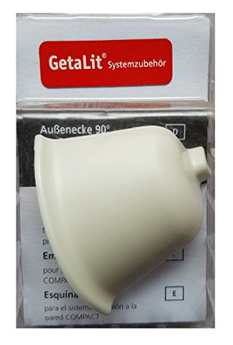 GetaLit Aussenecke 90 Grad - weiss - 399877 von Getalit