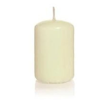 24 creme ALTAR - STUMPENKERZEN GIES KERZE DEKO 70 x 48 mm champagnerfarben von Gies