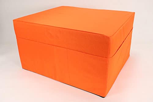 Gigapur Visco Luxus Klappmatratze für Erwachsene mit Housse Orange (11548) von Gigapur