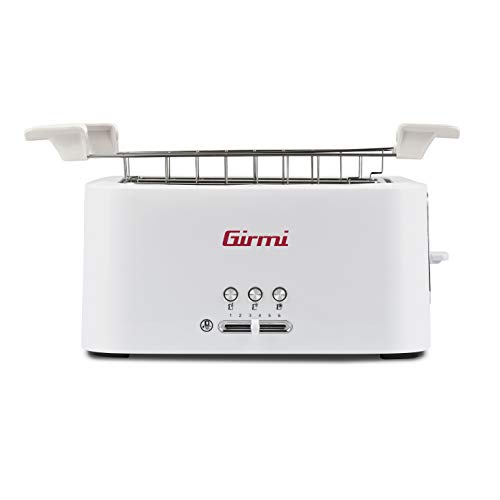 Girmi TP91 Toaster XL, 1500 W, Kunststoff, weiß von Girmi