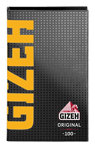 Gizeh Original Magnet Zigarettenpapier kurz 100 Blatt pro Heftchen 2 Boxen (40x) von Gizeh
