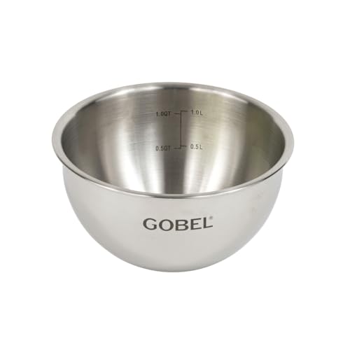 Gobel - Culul de poule - runder Boden - Edelstahl - Ø 16 cm. von Gobel