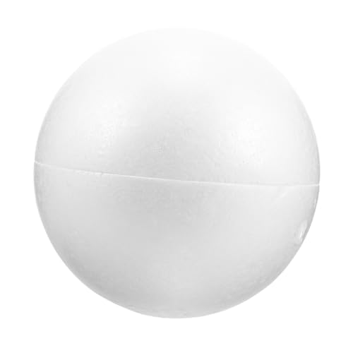Gogogmee Schaumstoffball Dekoration Weißer Schaumstoffball Weiße Schaumstoffbälle Dicke Schaumstoffbälle Für DIY Handwerk DIY Zubehör Handgefertigte Bastelmaterialien von Gogogmee