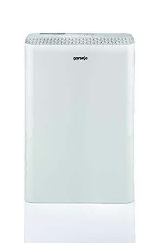 Gorenje OPTI AIR 203 M Luftreiniger mit 3 in 1 Filtersystem/ ION Technology/ Aktivkohle-Filter/Timer/SuperSilent/LED Display/4 Speeds/20m² Raumgröße/50 cm/ 50 W/ 25 dB/Weiß von Gorenje