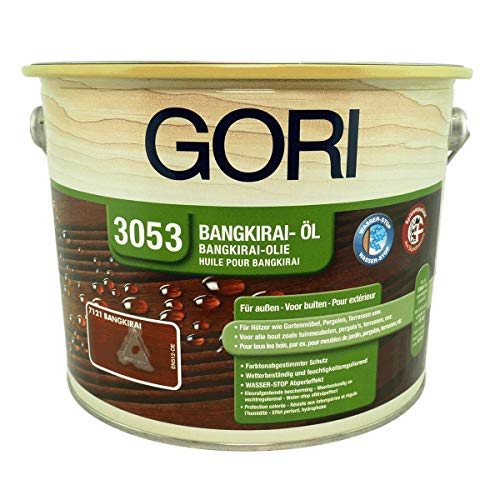 Gori 3053 Holz-Öl Bangkirai 7121, 2,50 Liter von Gori