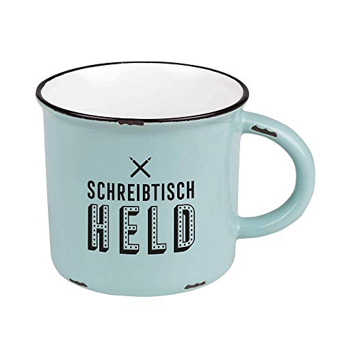 Kaffeetasse vintage| Keramik Becher zum verschenken | Schreibtischheld von Grafik-Werkstatt