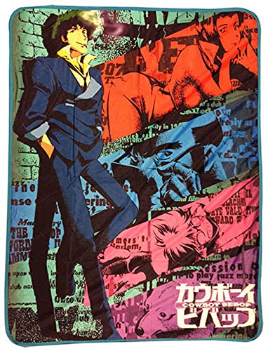 Great Eastern Entertainment Cowboy Bebop Decke, Sublimationsdruck von Great Eastern Entertainment