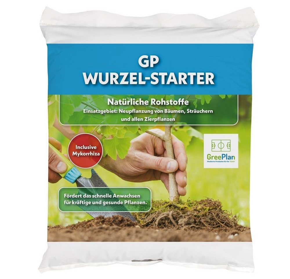 GreenPlan Gartendünger Wurzel-Starter mit Mykorrhiza 0,5kg Beutel 6 m² NPK-Dünger 8+5+7 von GreenPlan