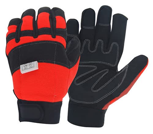 Ozaki – Kettensäge-Handschuhe – Sommerhandschuhe speziell für Trennarbeiten – Schutz der linken Hand – Größe 11/XL von GreenStar