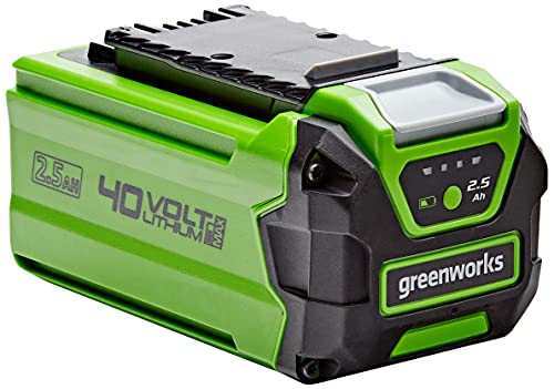 Greenworks Tools Akku G40B25 (Li-Ion 40 V 2,5 Ah wiederaufladbarer leistungsstarker Akku passend für alle Geräte der 40 V Greenworks Tools Serie) von Greenworks