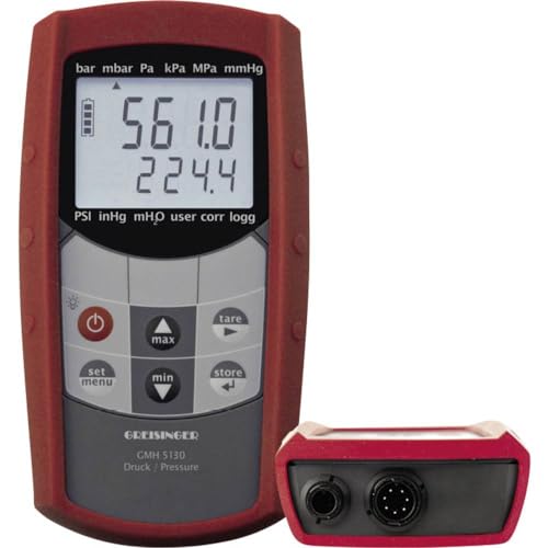 Greisinger GMH5130 Druck-Messgeraet Luftdruck 0-1000 bar von Greisinger
