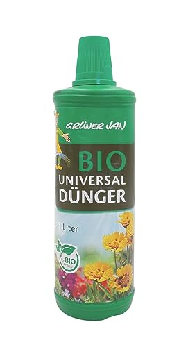 Grüner Jan BIO-Universaldünger 1 Liter Spezialdünger Blumendünger Pflanzendünger von Grüner Jan
