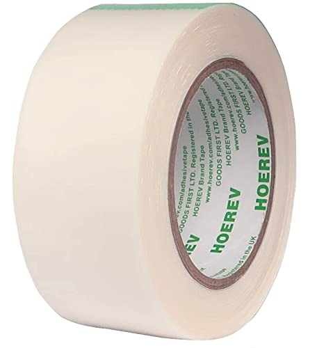 Hoerev UHMW PE-Filmband Polyethylen-Klebeband Mit Ultrahohem Molekulargewicht, Größe 0,28 mm x 25,4 mm x 16,4 m, Durchscheinende, Abriebfeste Rückseite von Hoerev