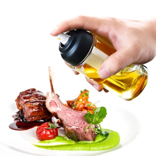 Gumcoly Öl-Spray für Küchenöl-Sprühflasche Olivenöl-Spray Salatöl-Spender für Speiseöl und Essig-Sprüher Kochspray-Gadget für Öl und Zitrone, zum Grillen, Grillen, Braten von Gumcoly