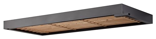 Gutta Rechteckvordach BS Timber 160-250 cm x 90 cm inkl. Wasserablauf (200 x 90 cm) von Gutta
