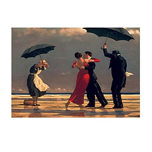 Edward Hopper tanzende Leinwand Gemälde moderne Kunstwerke Poster und Drucke Wandkunst Bild für Wohnzimmer Heimdekoration 42 x 60 cm (17 x 24 Zoll) rahmenlos von Guying Art