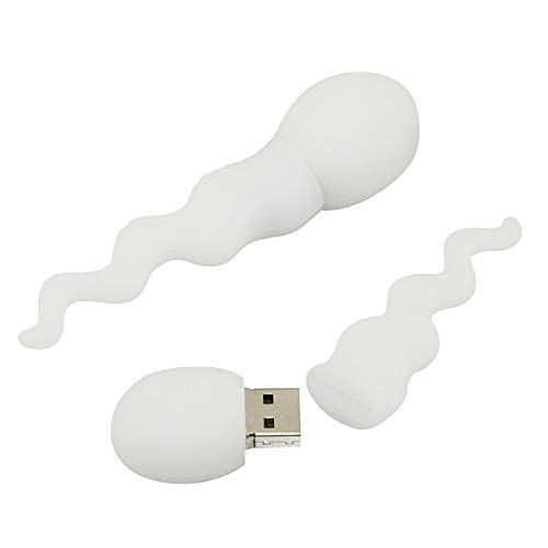 H-Customs Sperma Scherzartikel Spermie mit USB Stick 16 GB USB 2.0 von H-Customs