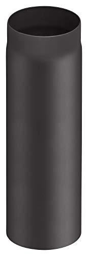 Rauchrohr Ø180mm Rohrelement 500mm schwarz metallic Ofenrohr Kaminrohr von H&M Germany