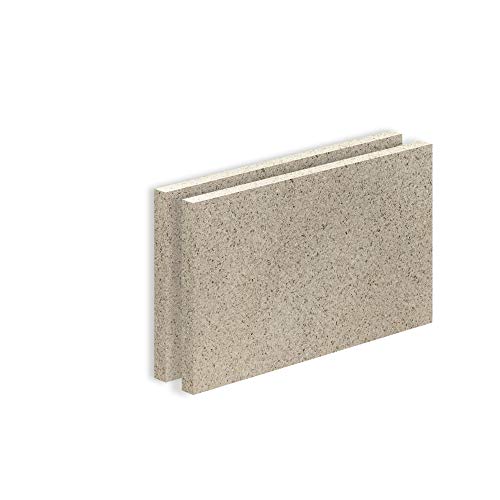 Vermiculite Platte Schamott-Ersatz SF600 (2, 500x300x25mm) von H&M Germany