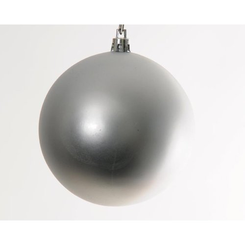 Hab&Gut -XB007- Weihnachtsbaum Kugeln, Durchmesser: 10cm, 6er Set,Farbe: Silber von HAB & GUT
