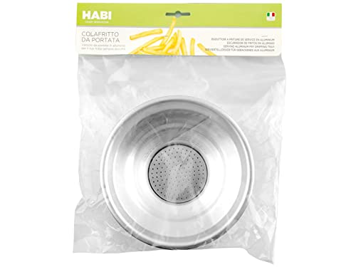 HABI 447 Housewares, Aluminium, Silber/Schwarz, Unica von HABI