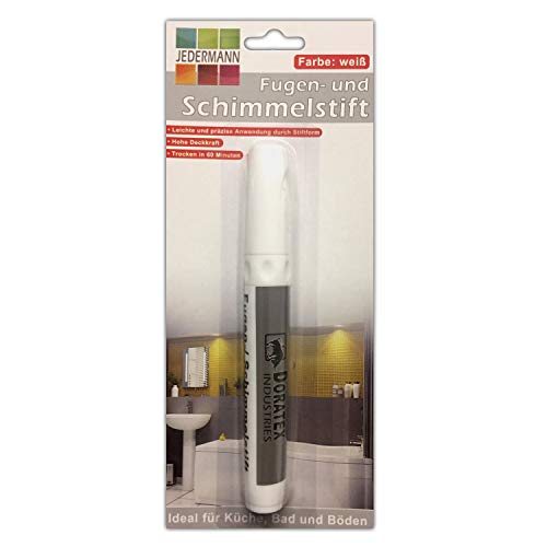 Fugenstift Schimmelstift Weiß Schimmel Entferner Fugenweißstift Fugenmarker Schimmelentferner Fugenweiß von HAC24