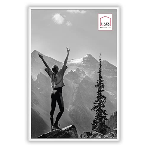 HAES DECO - Fotorahmen/Bilderrahmen aus Kunststoff Easy Frame weiß 30x45 cm - EF6W von HAES DECO