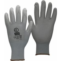 Arbeitshandschuhe, Industrie und Mechaniker-Handschuh, Verbesserter Griff- und Komforttechnologie s / 7 Grau 72 Paar von HAGO