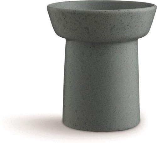 Kähler, Designer Vasen aus Steingut in Grün, 13 cm von HAK Kähler